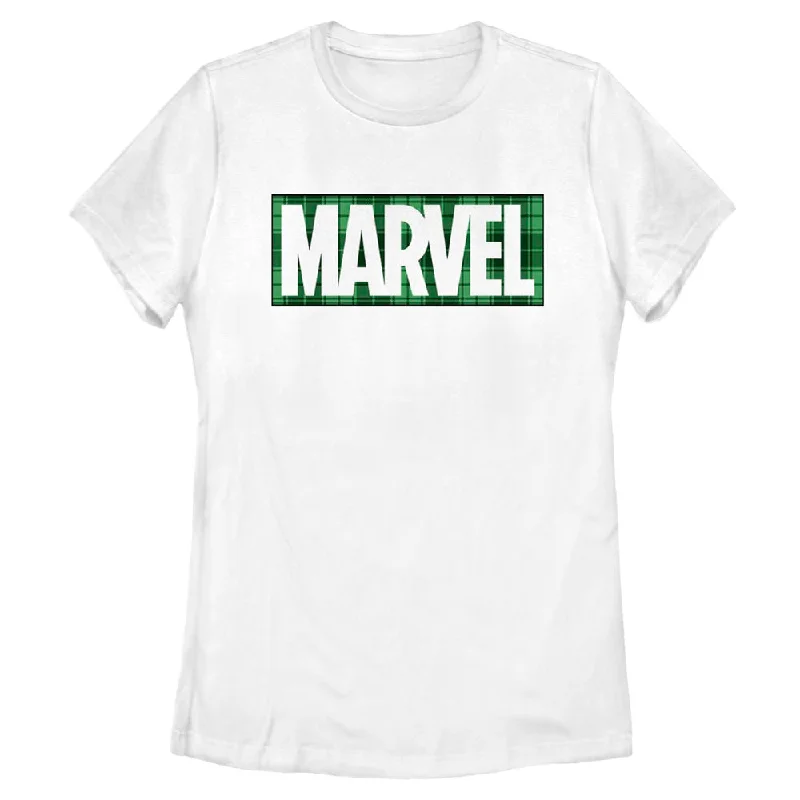 Women's Marvel Comics Shamrock Marvel T-Shirt-- Solid Color Striped Floral