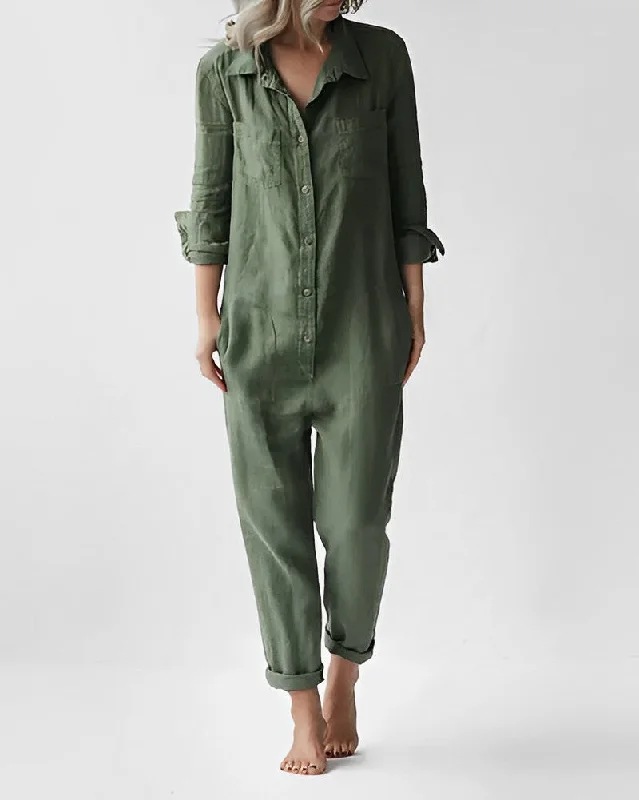 Lydia® | Stylish green jumpsuit Lace jumpsuit, Elegant, Feminine, Chic