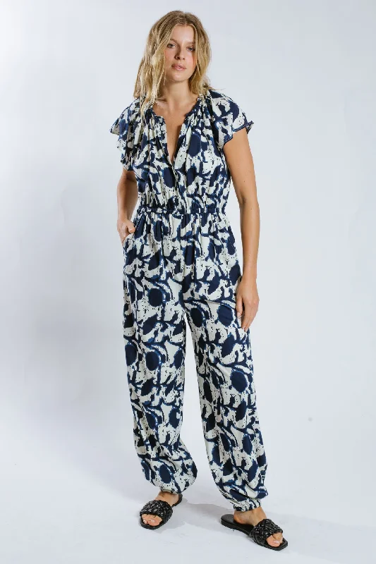 Chaina Jumpsuit Tied waist jumpsuit, Casual look, Feminine, Comfortable