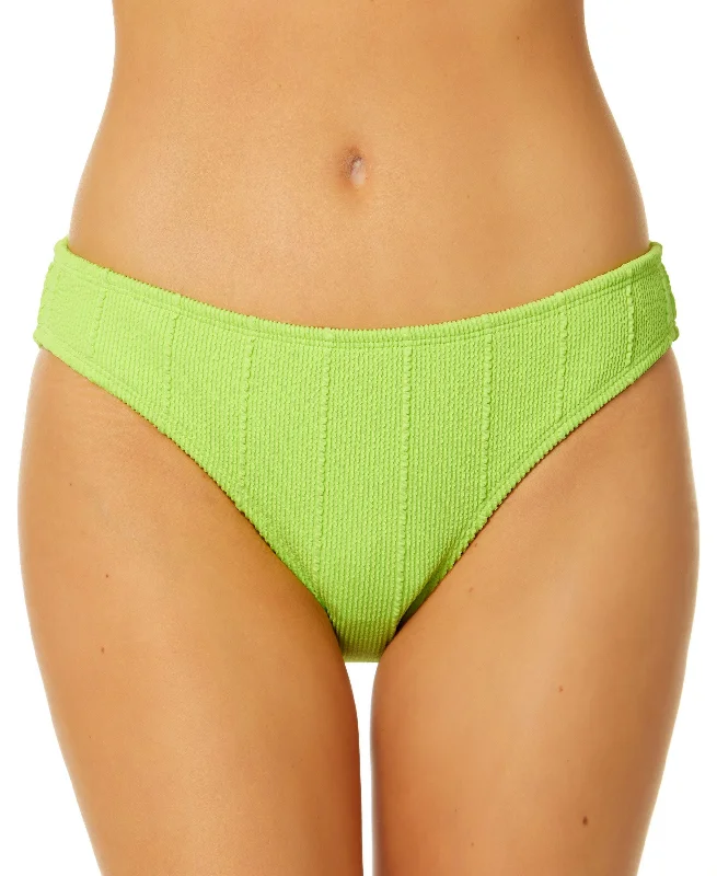 Juniors' Popcorn-Rib Hipster Bikini Bottoms Ruched top bikini, Trendy, Sexy, Comfortable