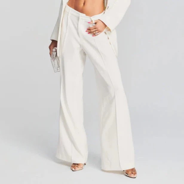 Antonia Pant | White Casual Skinny Fit Pants