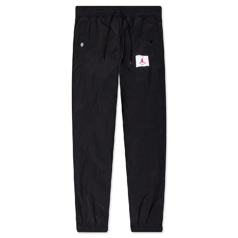 Women's Woven Pant - Black/Black Cozy Jogger Leggings