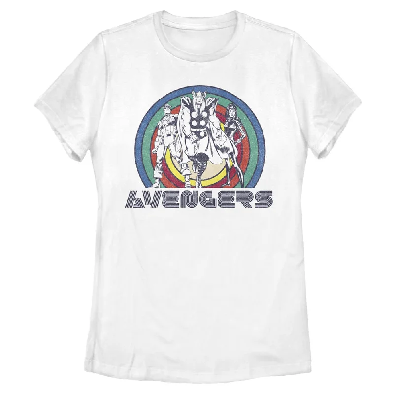 Women's Marvel AVENGERS T-Shirt-- Graphic T-Shirt Round Neck Polyester