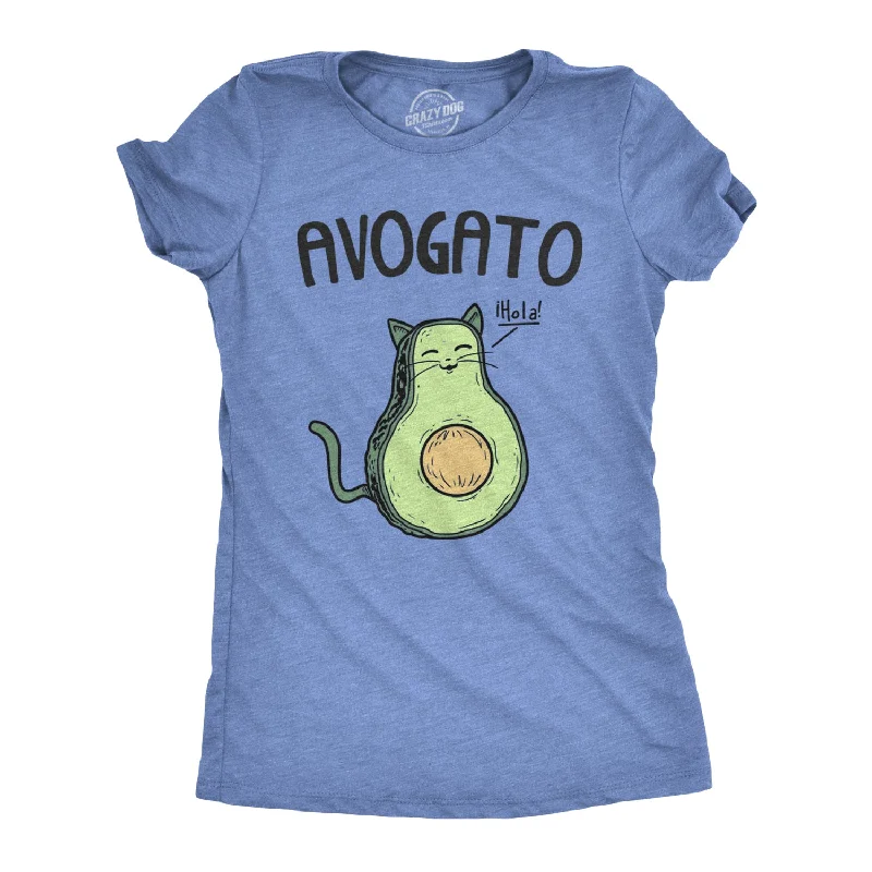 Avogato Women's T Shirt-- Hooded Caped Shawl Collar