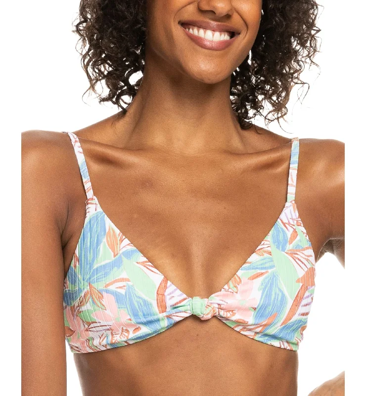 Juniors' Roxy Love Bikini Top Eco-friendly swimwear, Sustainable, Trendy, Fashionable