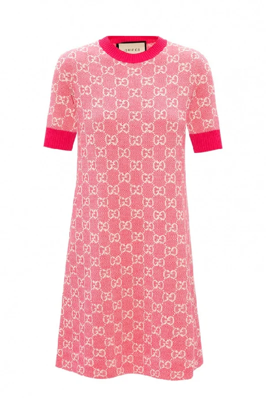 GUCCI GG SUPREME MONOGRAM DRESS Tunics Sophisticated sleek