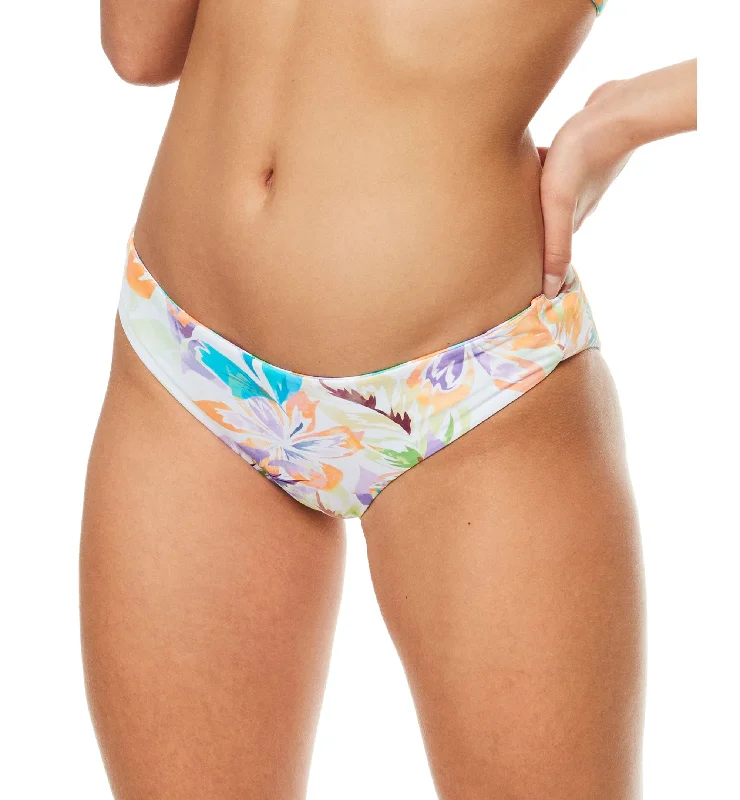 Juniors' Retro Revo Printed Hipster Bikini Bottoms Bikini with mesh sides, Sexy, Trendy, Chic