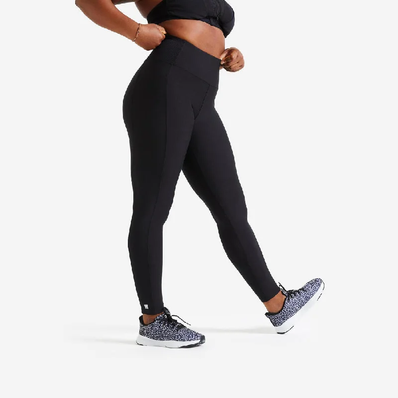 Women's Fitness Leggings with Pocket - Smoky Comfortable Slip-On Compression Leggings