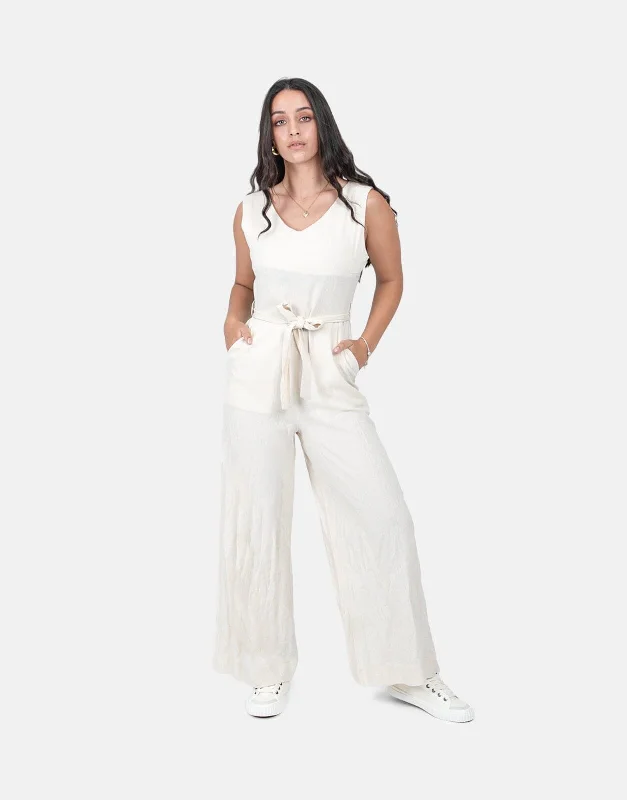 Polo Nandi Sand Jumpsuit Long-sleeve jumpsuit, Cozy, Elegant, Trendy