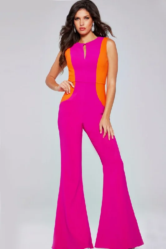 Jovani 42801 Long Fit Formal High Neck Jumpsuit Strapless jumpsuit, Sexy, Party wear, Trendy