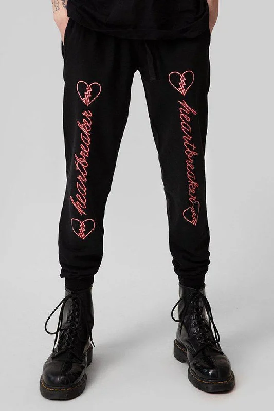 Heartbreaker Jogger Pants - Unisex Casual Drawstring Pants