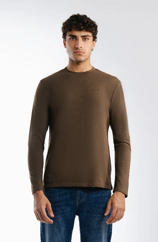 Performance Crew T-shirt-- Zippered Buttoned Snapped