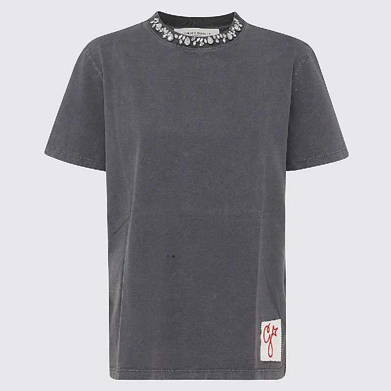 Golden Goose T-shirts And Polos Grey-- Elegant Classic Vintage