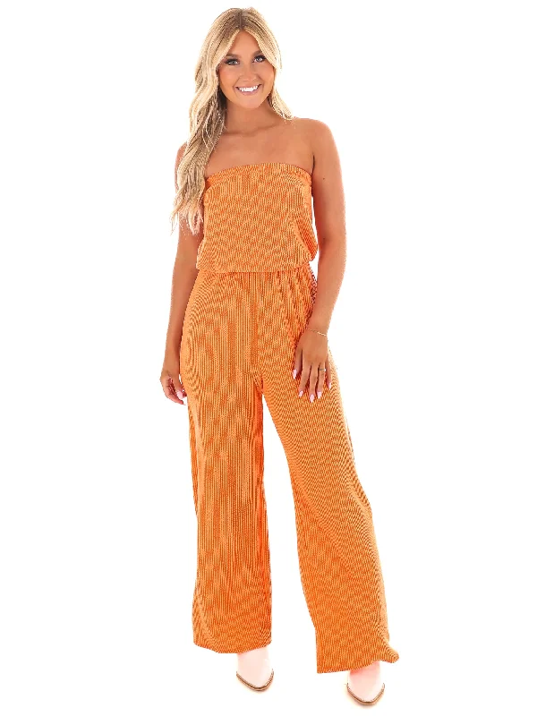 Tennessee Tailgate Ribbed Jumpsuit Relaxed fit jumpsuit, Comfortable, Chic, Street style