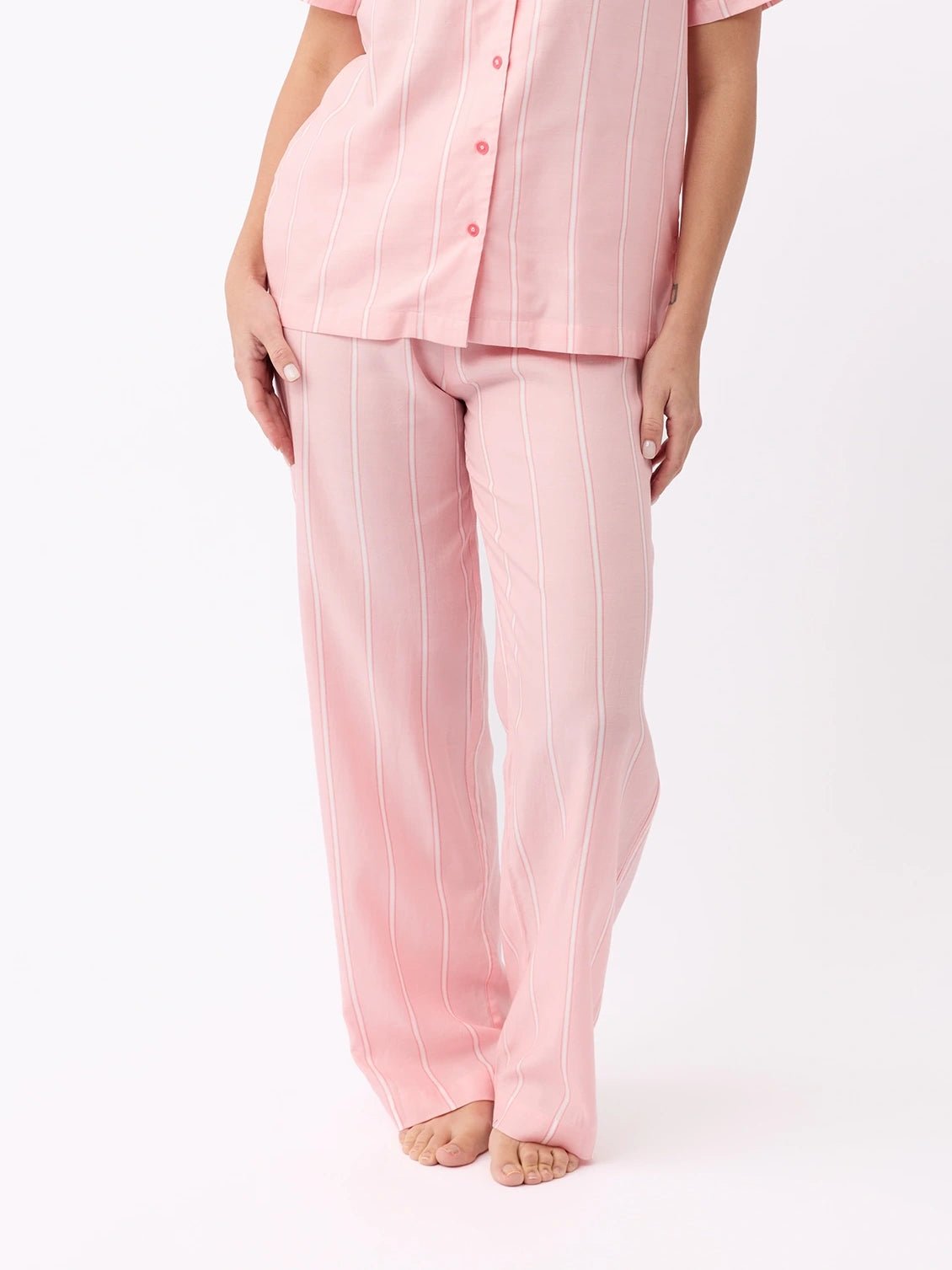 Women's Soft Woven Pajama Pant Elegant Dress Pants