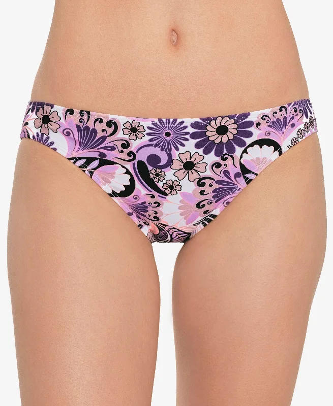 Juniors' Printed Hipster Bikini Bottoms Classic bikini set, Comfortable, Stylish, Sexy