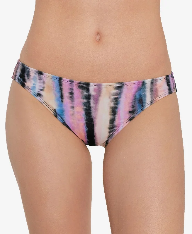 Juniors' Tie-Dyed Hipster Bikini Bottoms Bikini with front tie, Sexy, Chic, Comfortable