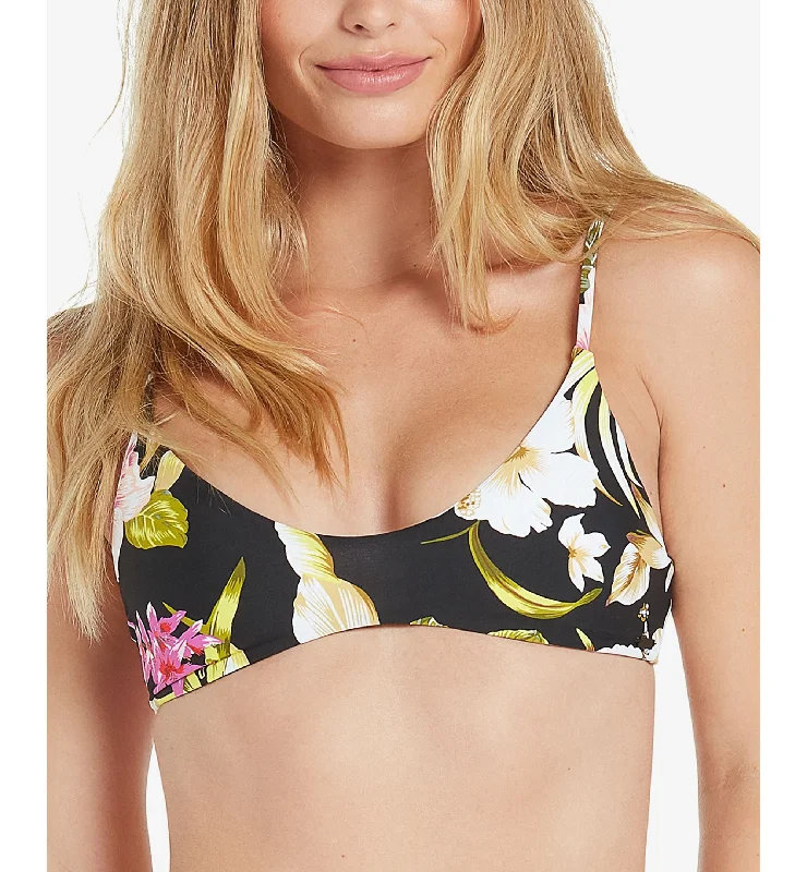 Juniors' Shore She Can Scoop-Neck Bikini Top V-neck bikini, Sexy, Trendy, Comfortable