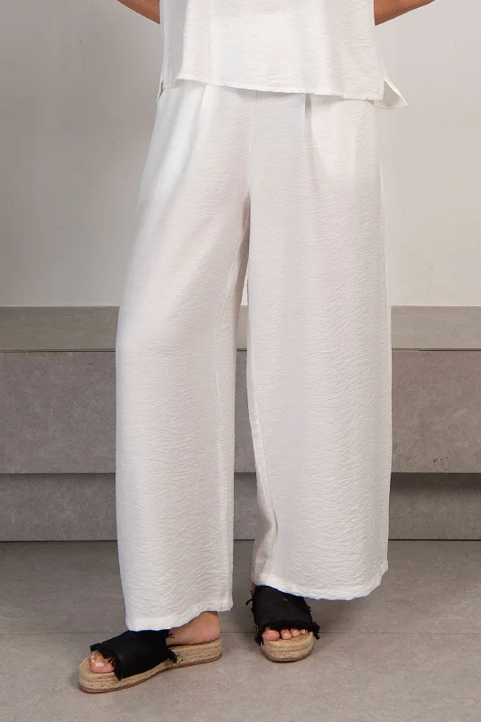 Wide Leg Linen Pants - Azul Comfy Athletic Pants