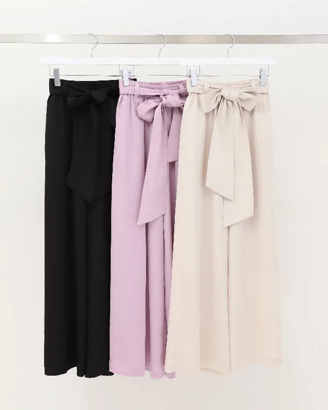 HAMMER SATIN WIDE LEG PANTS 13311 Classic Cropped Pants