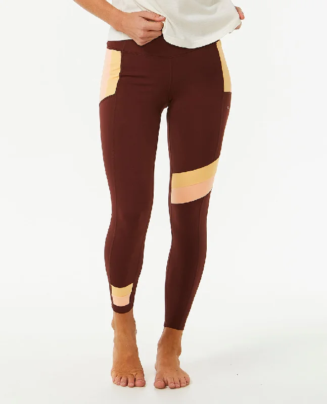 Run Swim Surf Revival Legging - Plum Chic Workout Leggings