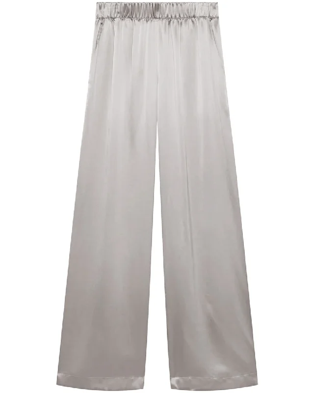 Foggy High Rise Brynn Wide Leg Pant Comfortable Jogging Pants