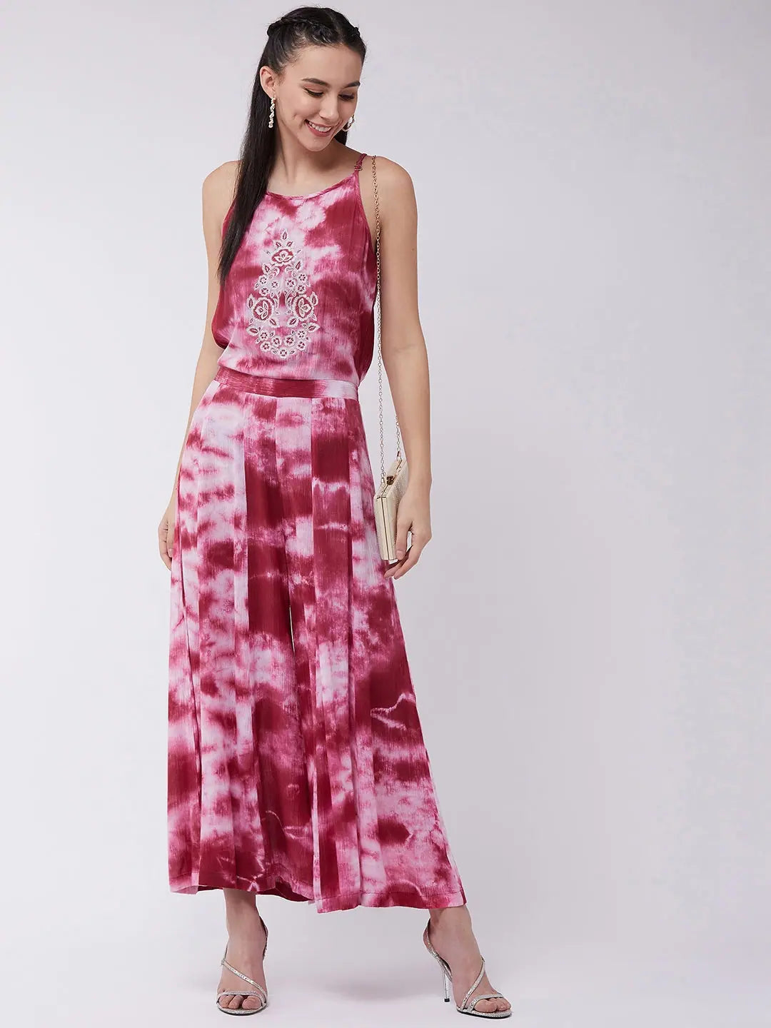 Ombre Embroidered Jumpsuit Formal jumpsuit, Elegant, Stylish, Evening wear