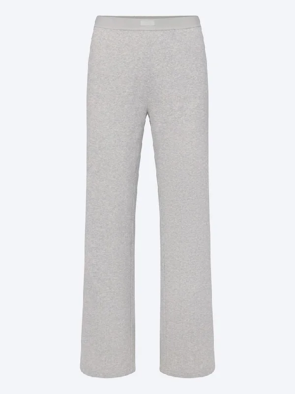 Cotton rib pants Soft Sweatpants Style