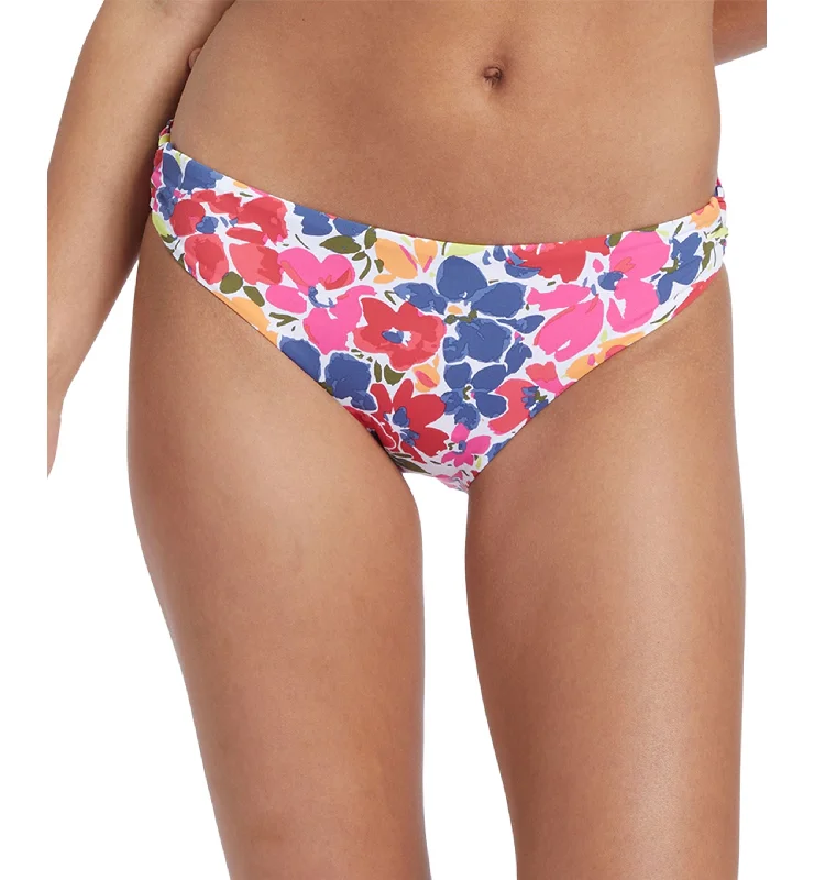 Juniors' Printed Beach Classics Hipster Bikini Bottoms Ruffled bikini bottom, Fun, Feminine, Trendy