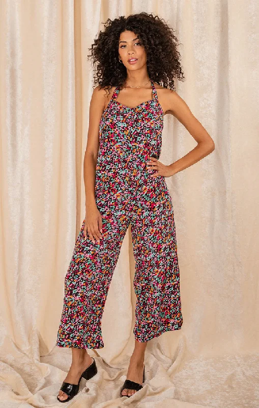 Through the Fields Halter Jumpsuit Floral jumpsuit, Feminine, Summer vibes, Trendy