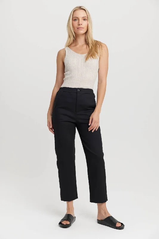 Womens Tilly Pant Trendy Wide-Legged Trousers