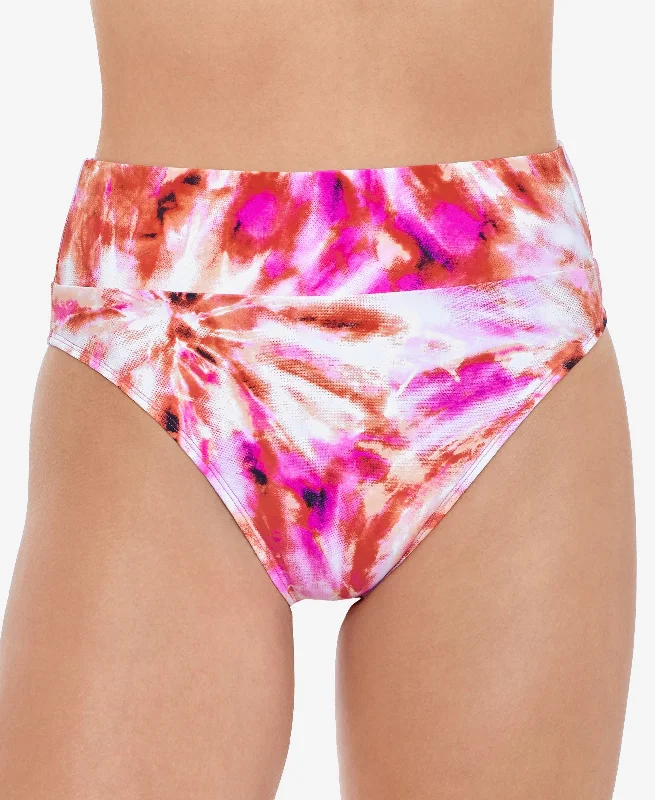 Juniors' Dye For You High-Waist Bikini Bottoms Bikini with ties, Sexy, Comfortable, Trendy