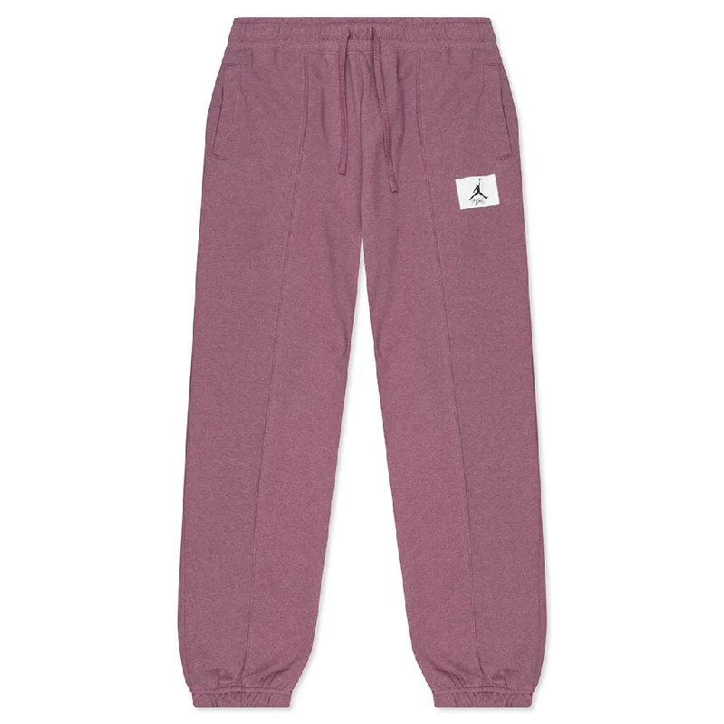 Essential Women's Fleece Pants - Light Mulberry/Heather/Cave Purple Classic Stretch Pants