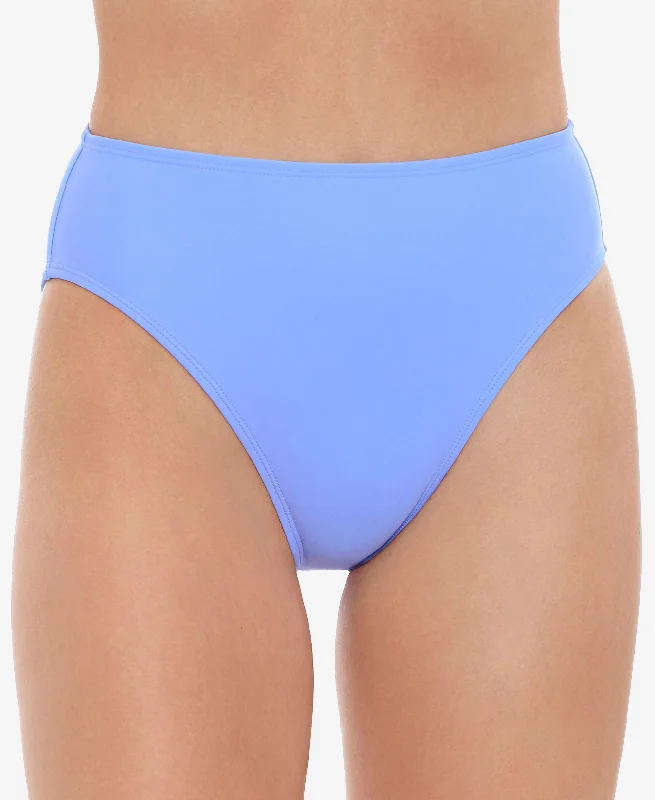 Juniors' Solid High-Cut Bikini Bottoms Beach bikini, Stylish, Comfortable, Trendy