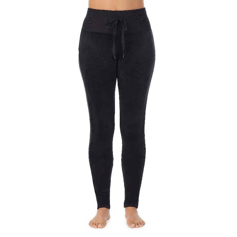 Stretch Velour Legging Comfortable Yoga Tights Leggings