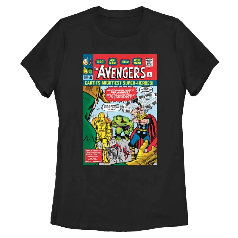 Women's Marvel Avengers #1 T-Shirt-- Lace Blend Ribbed Blend Corduroy Blend