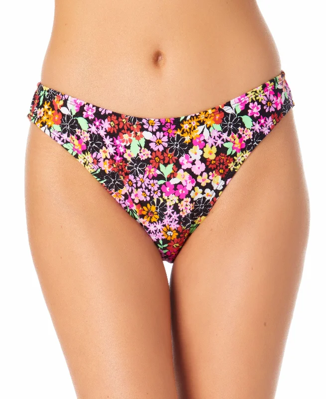 Juniors' Floral-Print Hipster Bikini Bottoms Lace bikini top, Feminine, Chic, Sexy