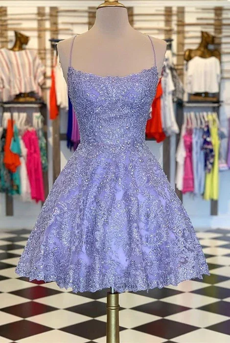 Lace Homecoming Dress  Short Prom Dress ,Formal Dress,Dance Dresses, Back To School Party Gown  gh890 Tunics Yoga stretchy