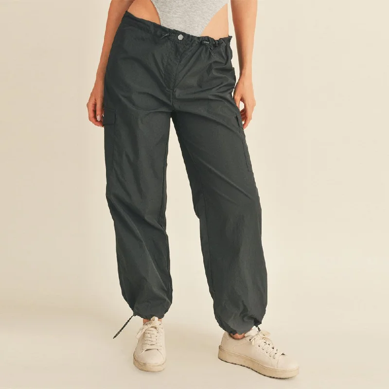 Wide Leg Parachute Pant Cozy Maternity Pants