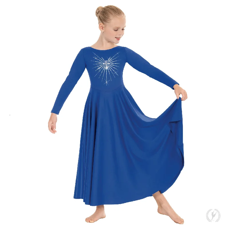 Child Radiant Cross Dress (11030C) Tunics Long Elegant