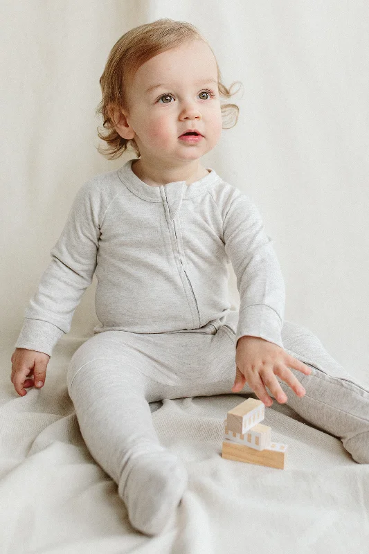 ZIPPER JUMPSUIT | STORM GRAY by goumikids Printed jumpsuit, Bold design, Comfortable, Trendy