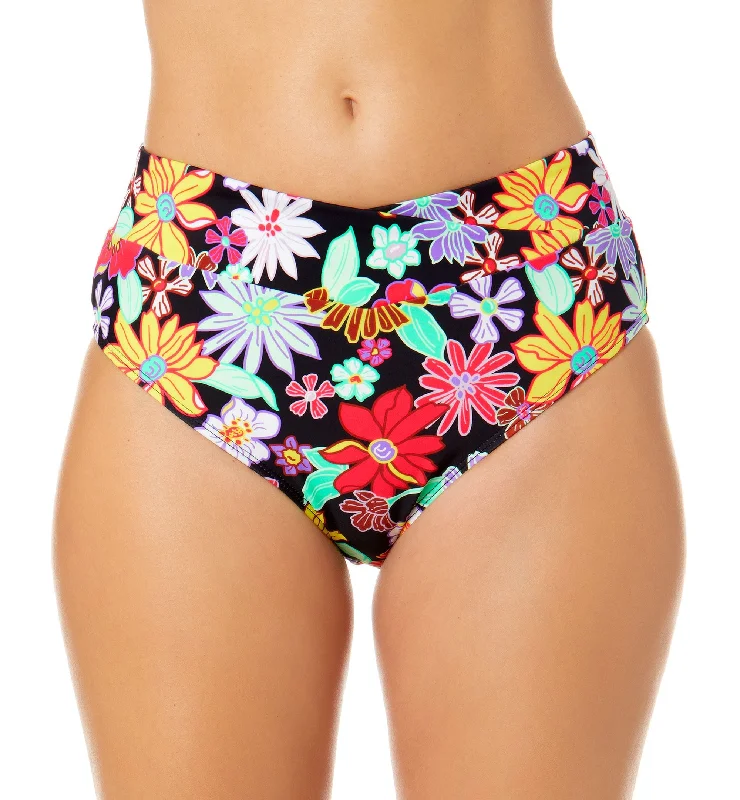 Juniors' Penny Lane High-Waist Bikini Bottoms Bikini with tassel trim, Fun, Sexy, Trendy