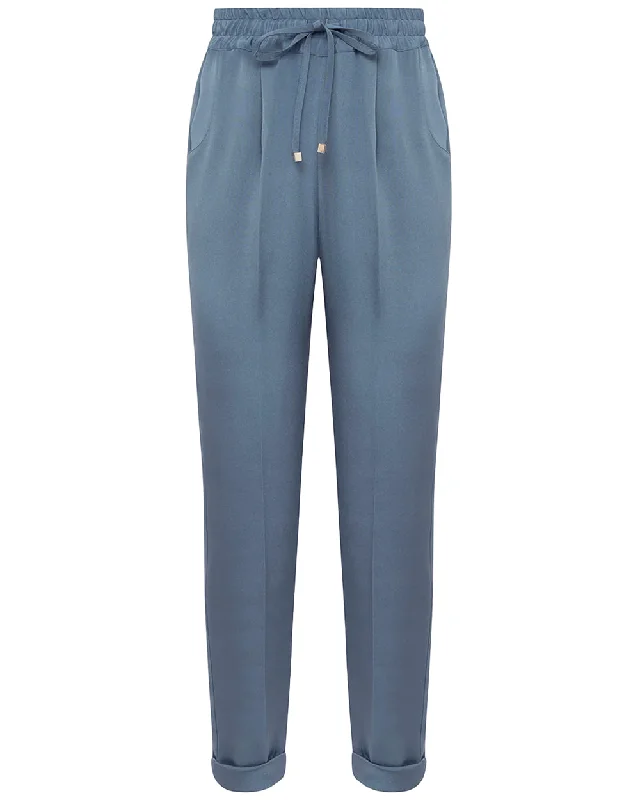 Avio Straight Leg Pant Relaxed Linen Pants