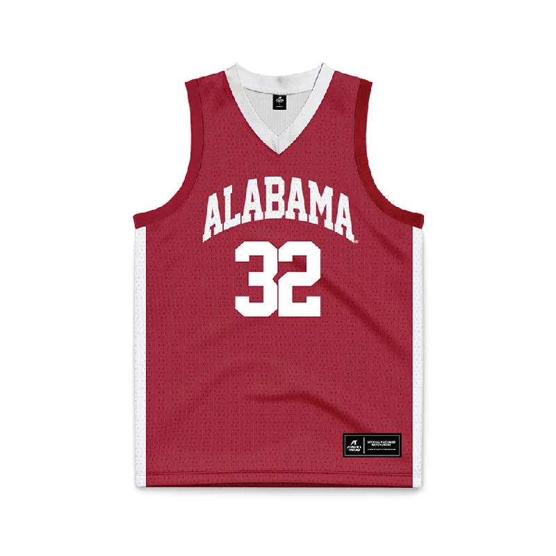 Alabama - NCAA Women's Basketball : Aaliyah Nye - Crimson Basketball Jersey Modern Jersey Tee