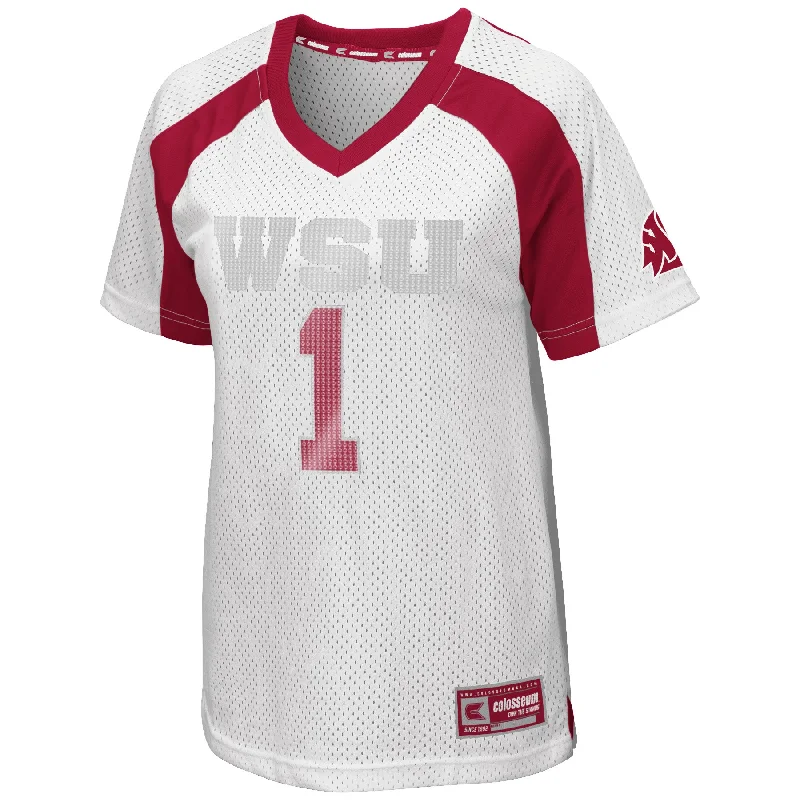 Ladies Post-It Football Jersey Bronze Jersey Tee