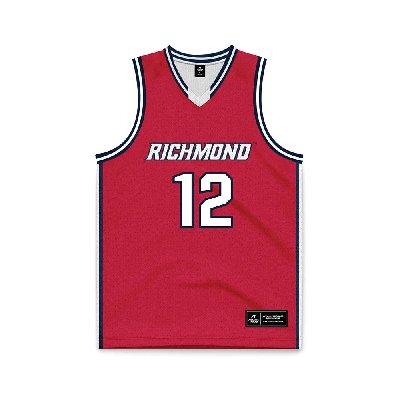 Richmond - NCAA Women's Basketball : Faith Alston - Basketball Jersey Scoop Neck Jersey Top