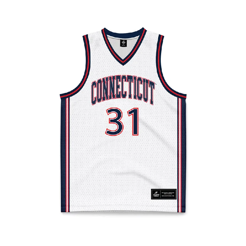 UConn - Women's Basketball Legends : Carla Berube - Replica Basketball Jersey Bright Color Jersey Top