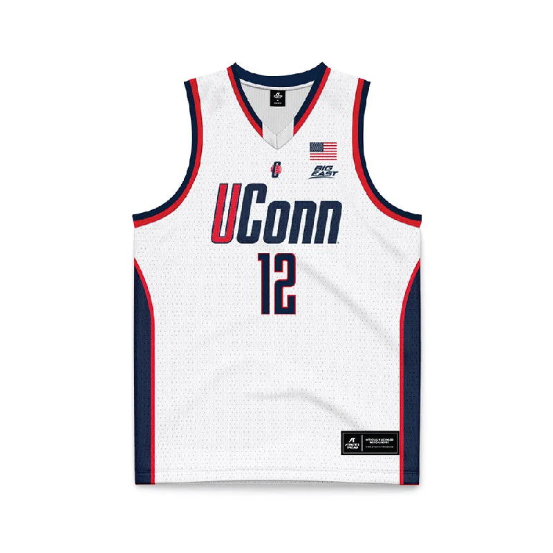 UConn - NCAA Women's Basketball : Ashlynn Shade - Retro Basketball Jersey Winter Jersey Top