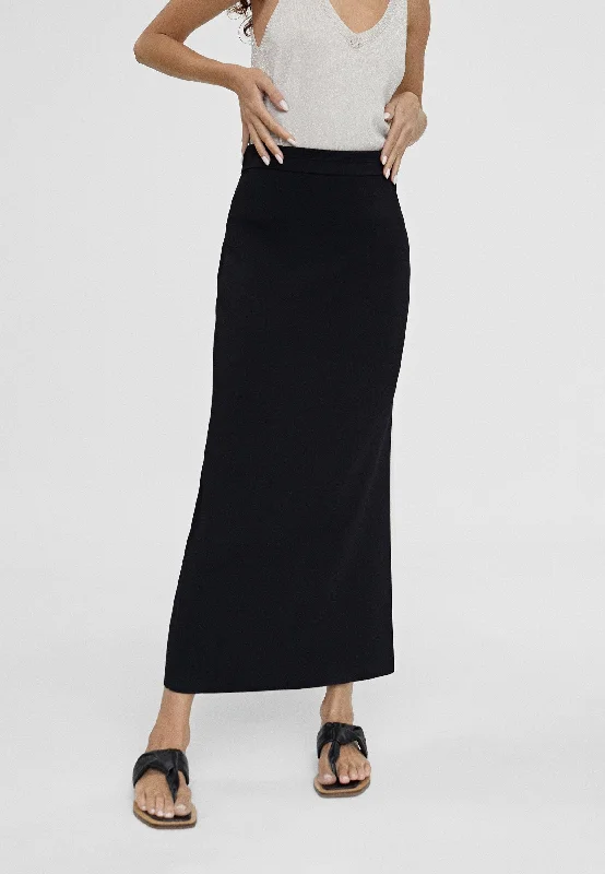 Knit midi skirt mini skirt trendy