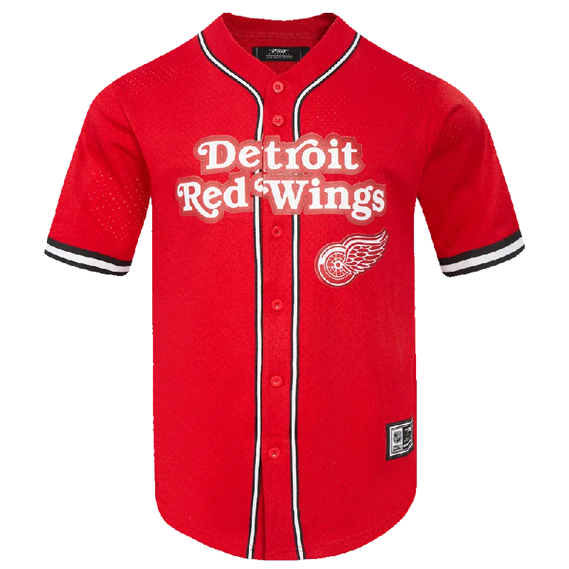 JERSEY NHL DETROIT RED WINGS MESH Round Neck Jersey Tee